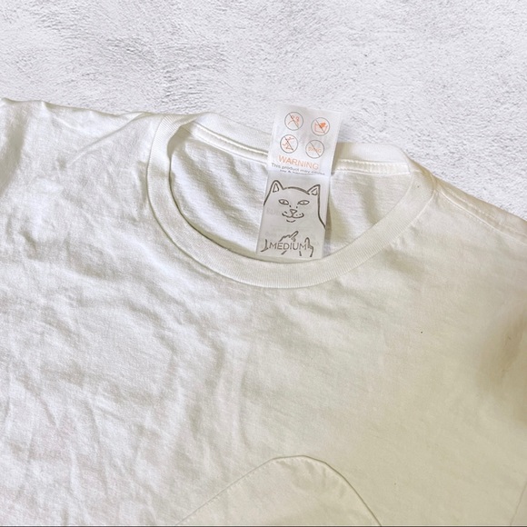 RIPNDIP | SIDEWAYS POCKET CAT UNISEX SKATER T-SHIRT - Picture 3 of 5